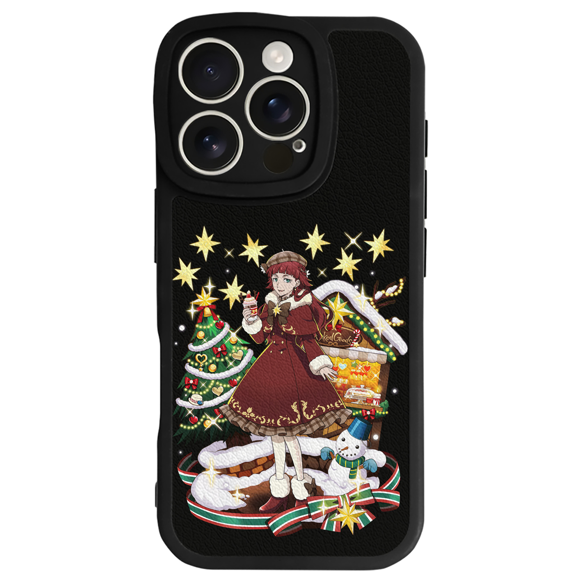 （画像用） 文豪ストレイドッグス Bungo Stray Dogs 【iPhone 16シリーズ対応】シリコンスマホケース（レザー調） 材質：シリコン
